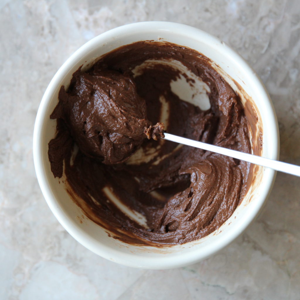 Easy Chocolate Peanut Butter Powder Frosting (Healthy & Low Fat) - peanut butter frosting