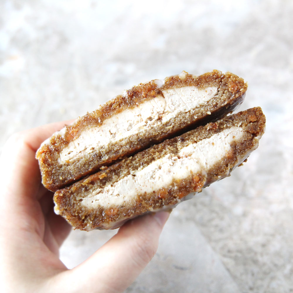 Paleo Carrot Cake Bars with a Chewy Almond Crust (Gluten-Free) - carrot cake bars