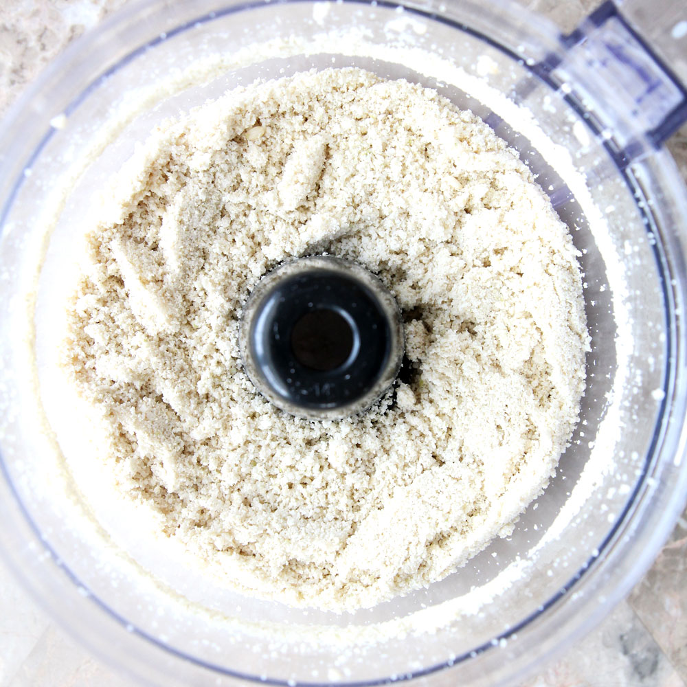 ground up rice using a food processor