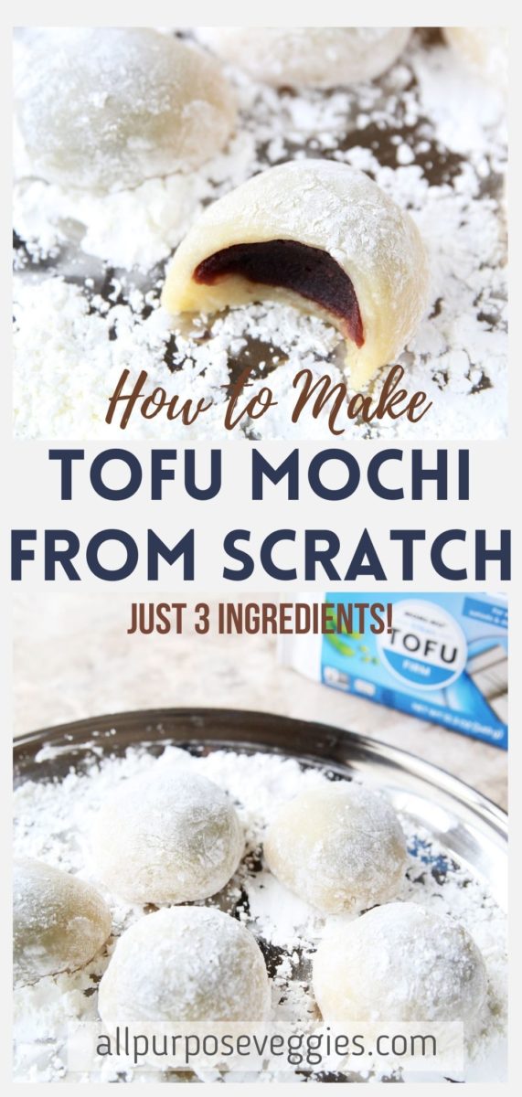 How to Make Tofu Mochi from Scratch in the Microwave - tofu mochi