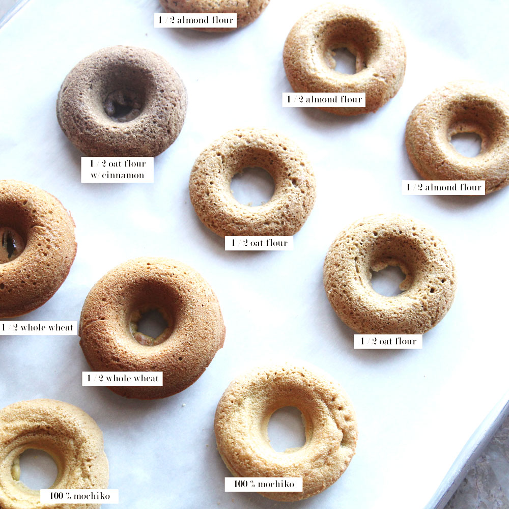 Baked Coconut Flour Mochi Donuts - mochi donuts