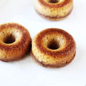 How to Make Healthy Applesauce Baked Mochi Donuts
