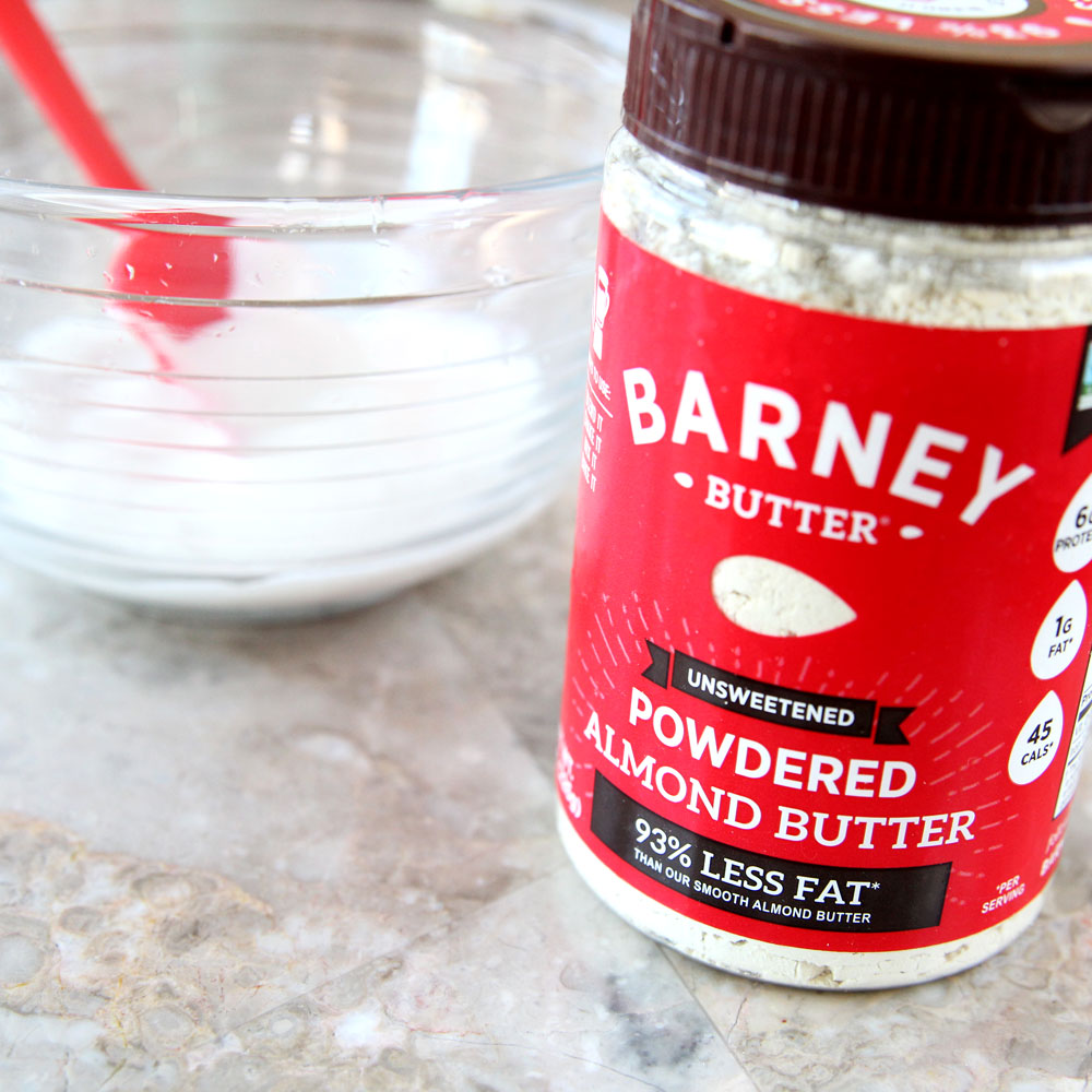 powdered almond butter yogurt frosting low fat