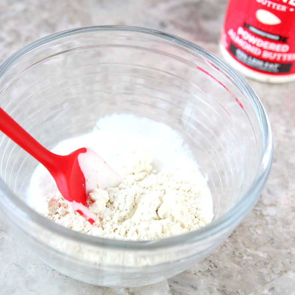 powdered almond butter yogurt frosting low fat