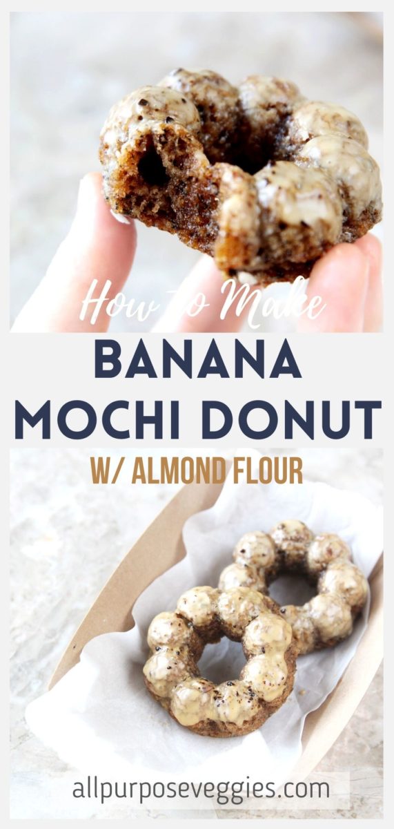 Coffee-Glazed Banana Bread Mochi Donuts Recipe (Baked from Scratch) - banana mochi donuts