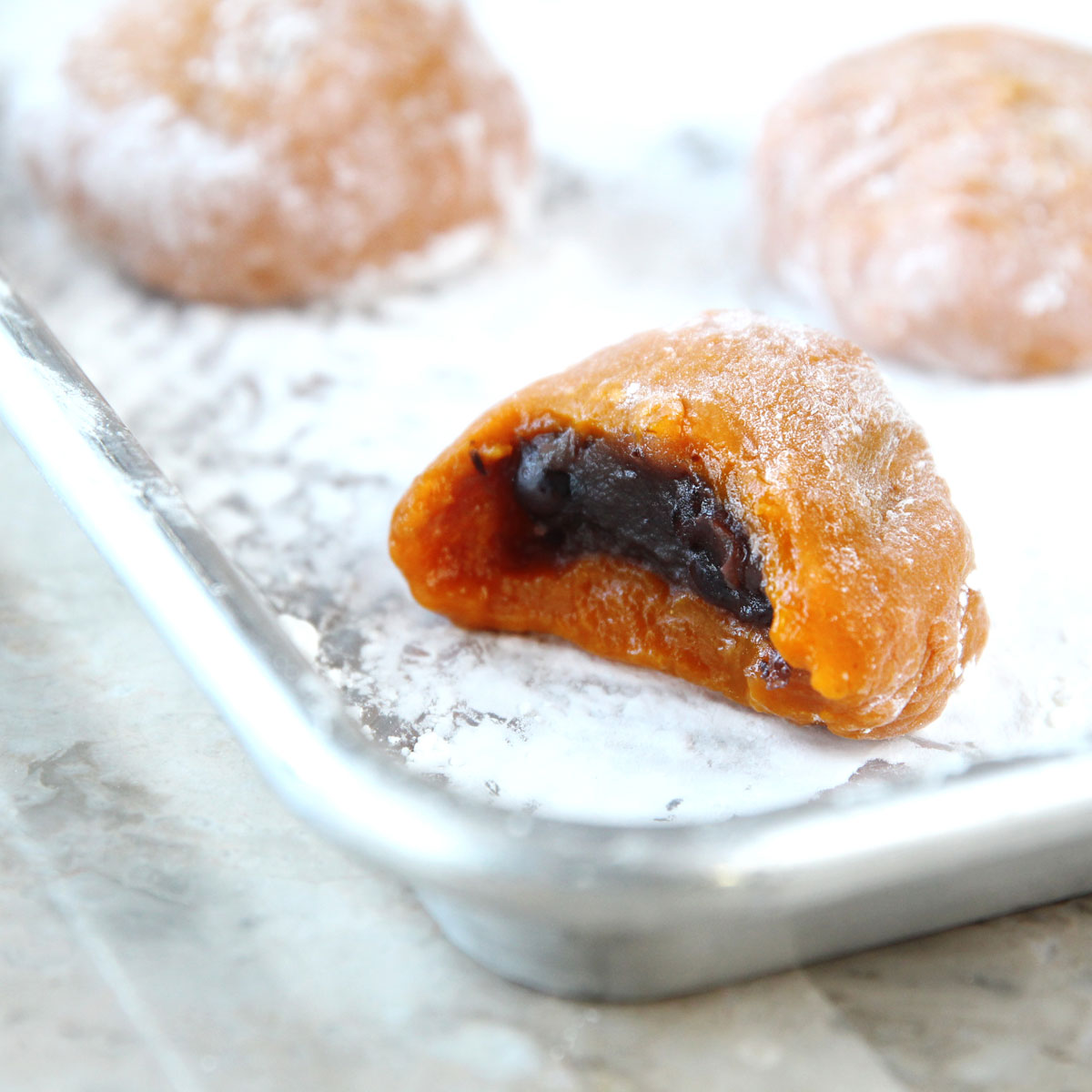Baked Pumpkin Mochi Donuts with a Simple Maple Glaze - mochi donuts