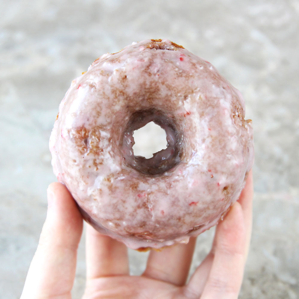 How to Make Paleo Baked Strawberry Donuts (Gluten-Free) - strawberry donuts