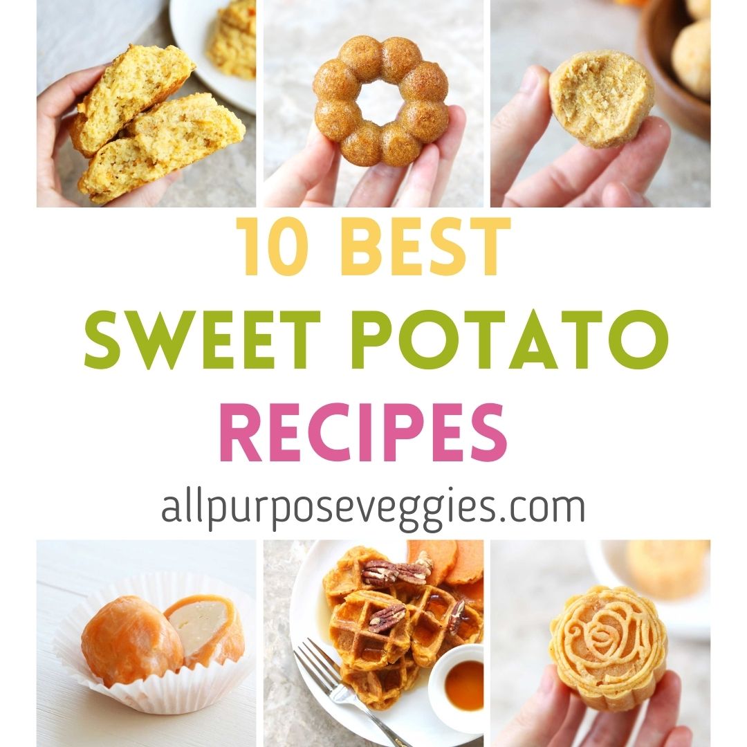 10+ Easy & Healthy Sweet Potato Breakfast & Dessert Recipes - Steamed Bun Filling