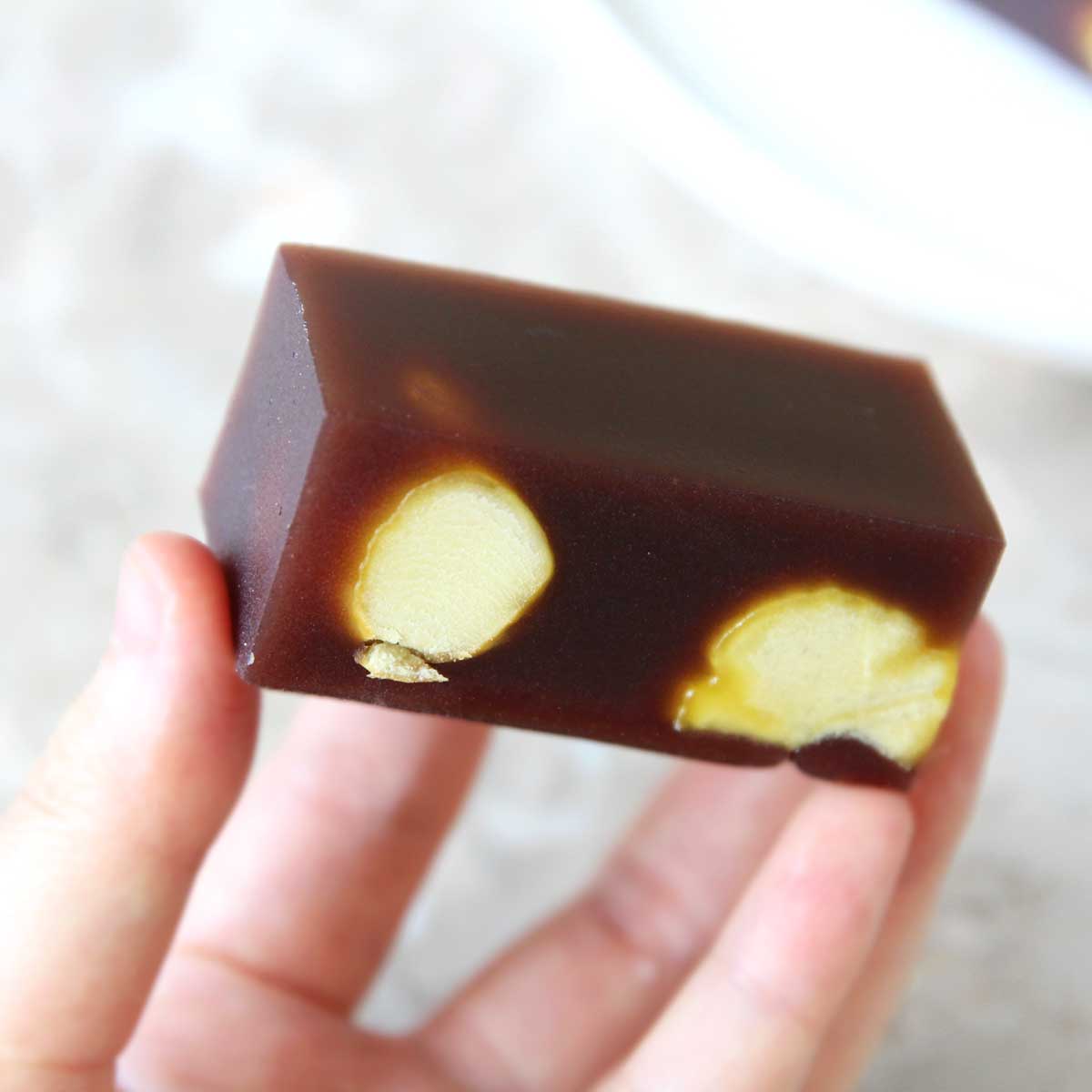 How to Make the Japanese Wagashi - Neri Yokan with Chestnuts - Coconut Milk Snow Skin Mooncakes