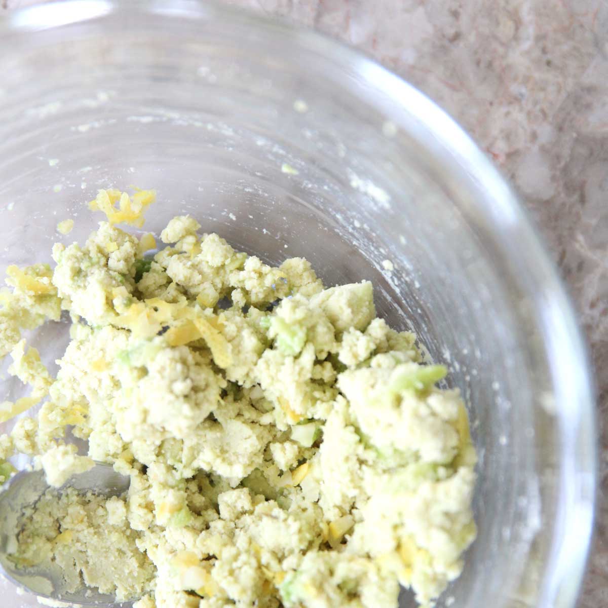 Easy Avocado Protein Balls with a White Chocolate Shell - protein balls