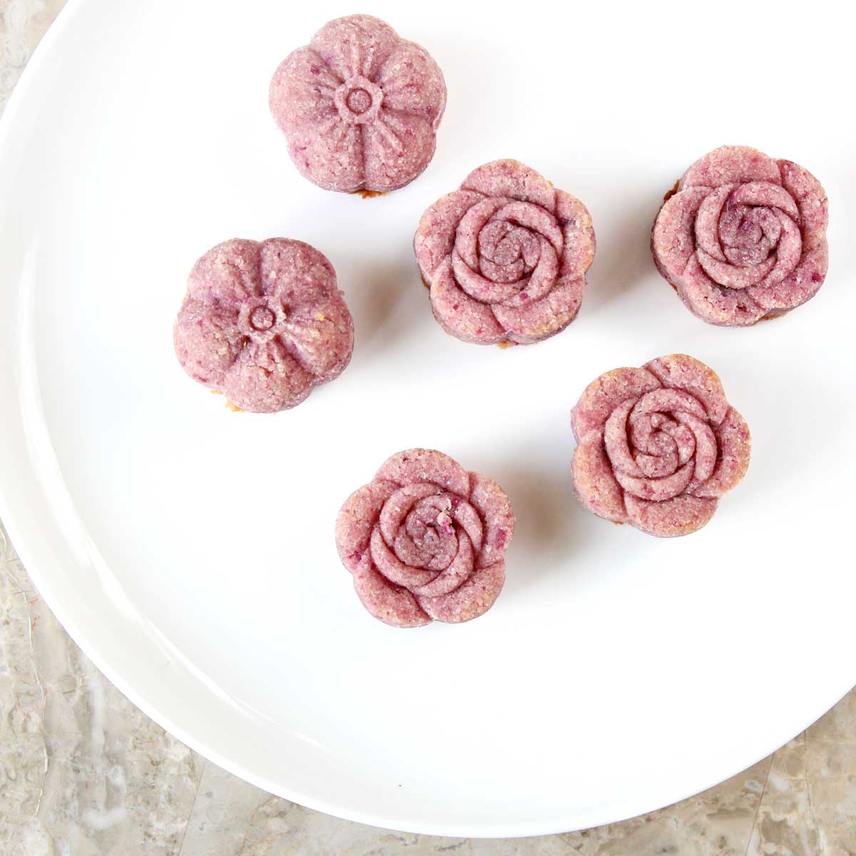 Paleo Purple Sweet Potato Mooncakes (Vegan & Gluten-Free)