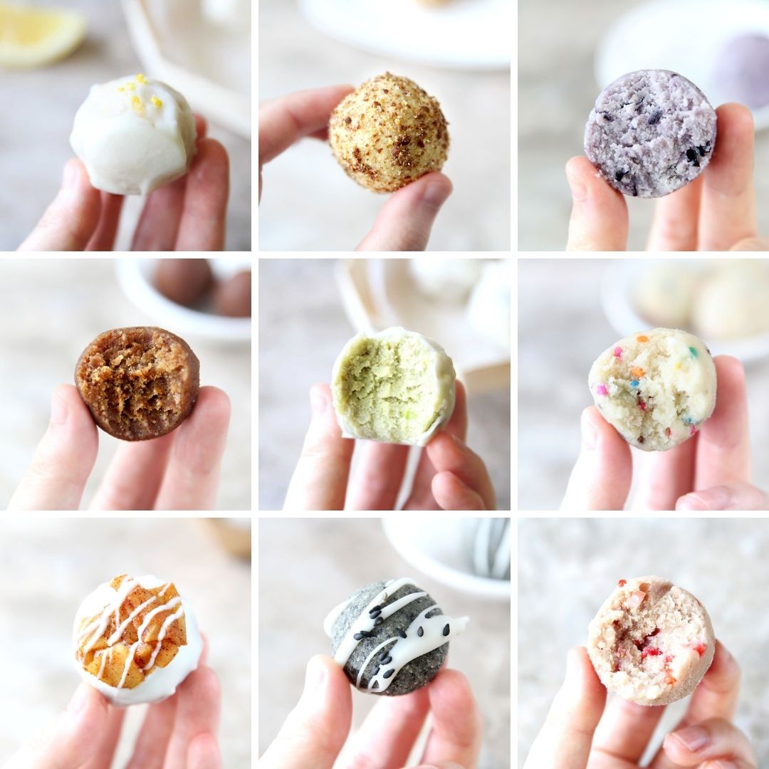 My Best 10 Healthy Protein Ball Recipes Made with Fruit, Veggies, Nuts and Seeds