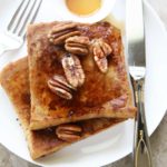 The Best Vegan Pecan Pie French Toast Recipe - Molasses Pumpkin Bread With Pecan