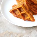How to Make 3-Ingredient Pumpkin "Mochi" Waffles without Sweet Rice Flour - Banana Mochi Waffles