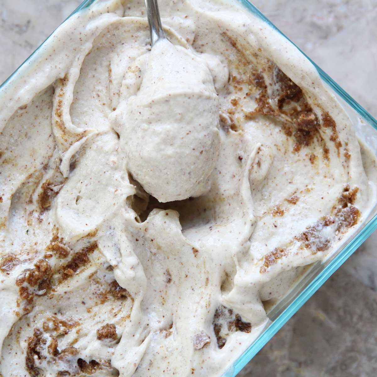 You can eat pecan pie ice cream soft serve or freeze for later