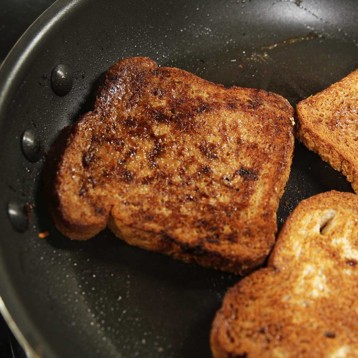 How to Make Vegan French Toast Using Coffee & Almond Butter - vegan french toast