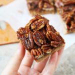 How to Make Vegan Pecan Pie Bars Using Canned Chickpeas
