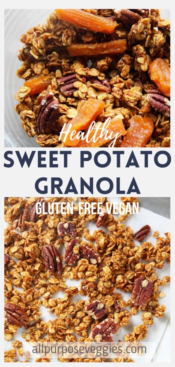 Homemade Sweet Potato Granola Recipe - Gluten Free & Healthy - sweet potato granola