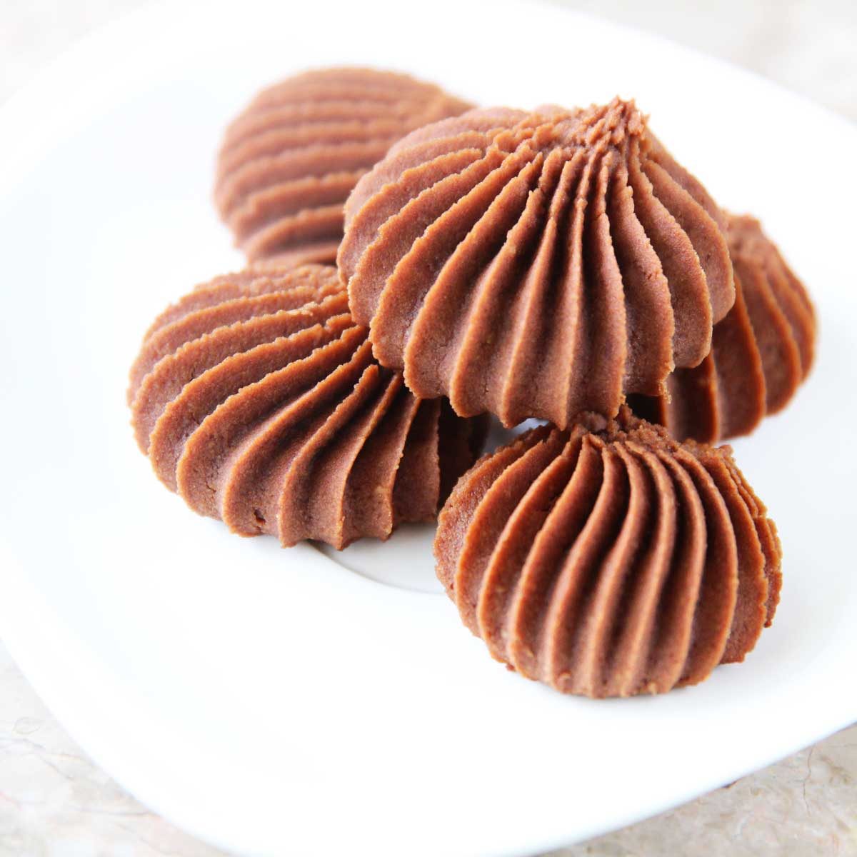 How to Make Chocolate Sangtugwaja 상투과자 (Gluten-Free Korean Cookies) - Chocolate Sangtugwaja