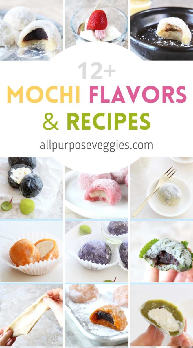 12 mochi flavors and recipes