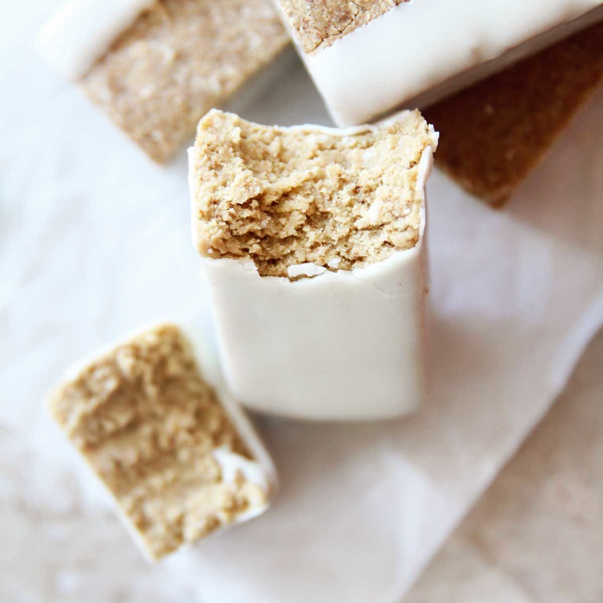 Almond Milk Tea Protein Bars (Gluten-Free, Vegan) - protein bars