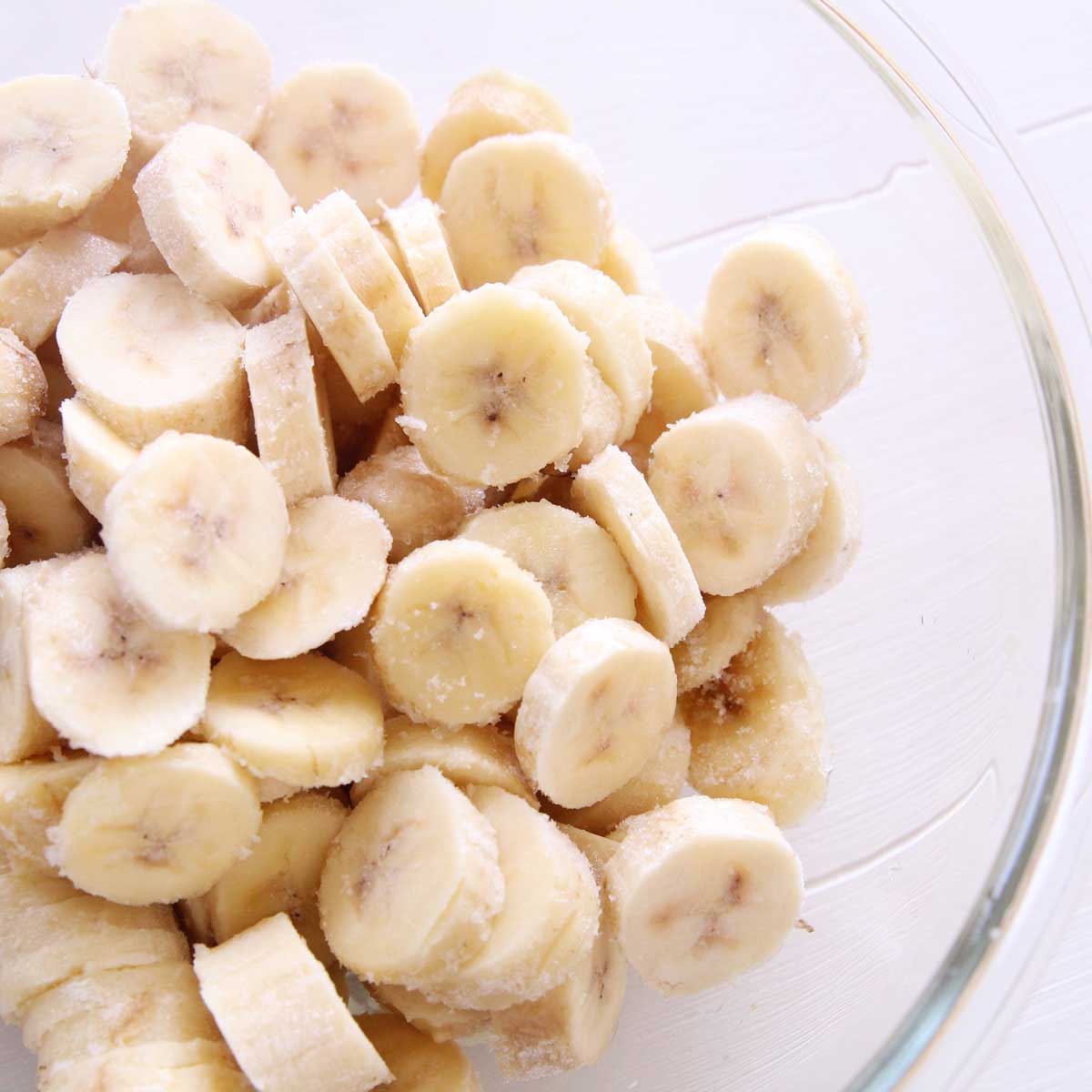 ingredient pic - image - sliced frozen bananas for nice cream