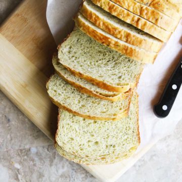 easy vegan zucchini yeast bread sandwich bread