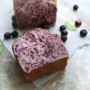 Blueberry Yeast Bread (No eggs, milk or butter required!) - blueberry yeast bread