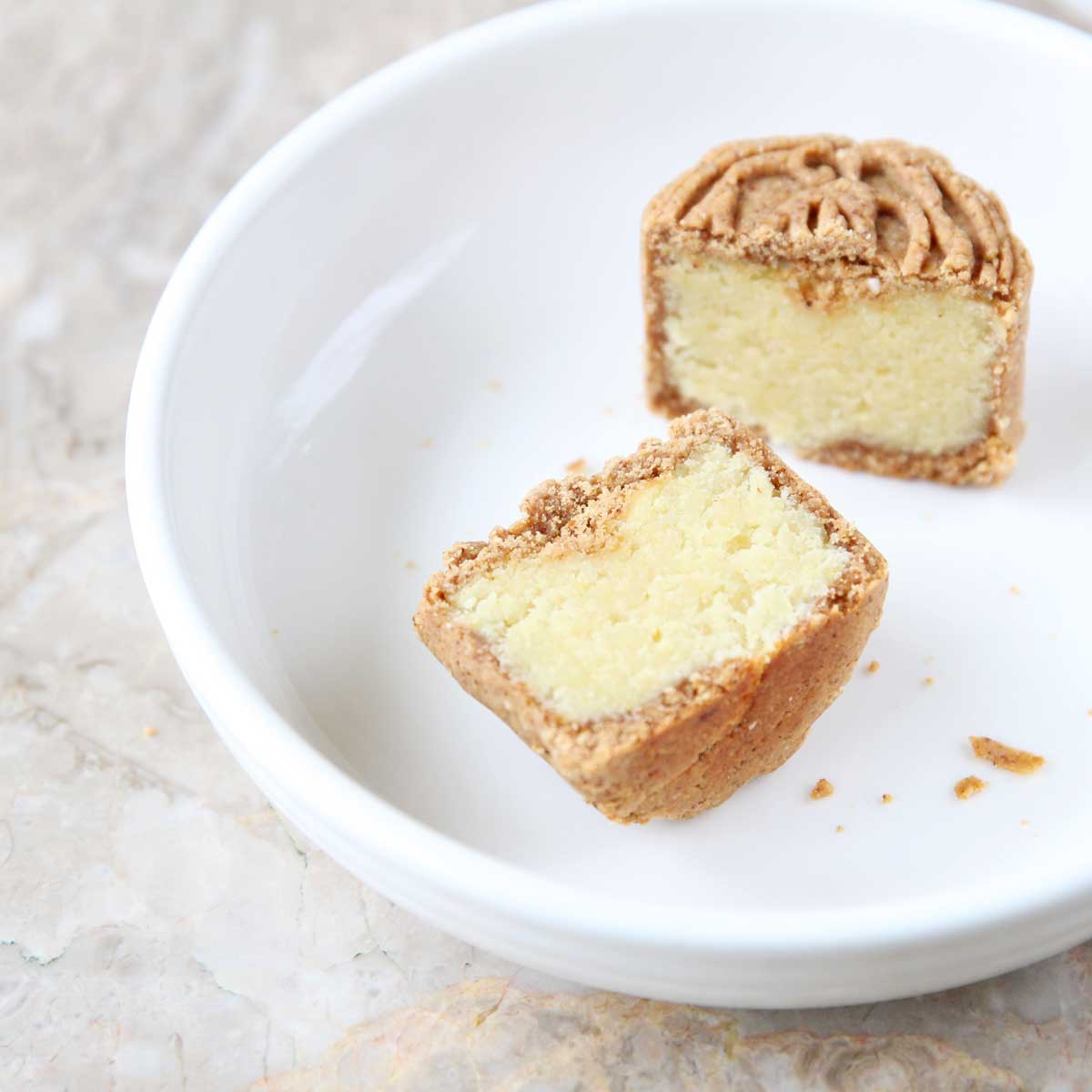 4-Ingredient Almond Butter Mooncakes Recipe (Vegan, Gluten-Free) - Almond Butter Mooncakes
