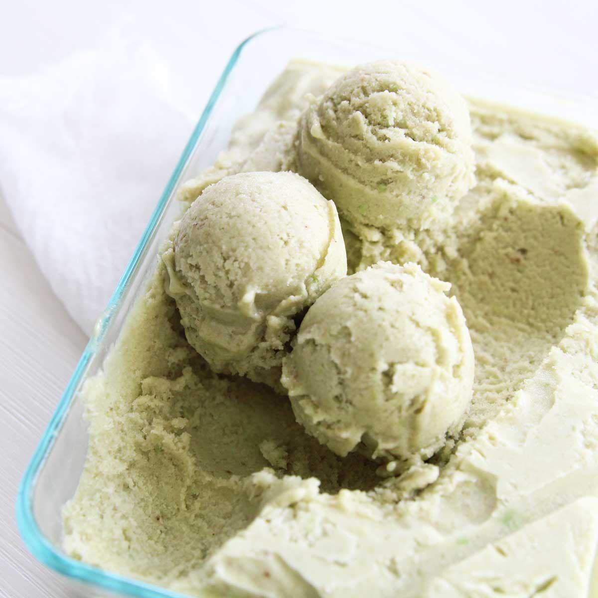 Healthy Pecan Butter Ice Cream (Made in the Food Processor) - Pecan Butter Ice Cream