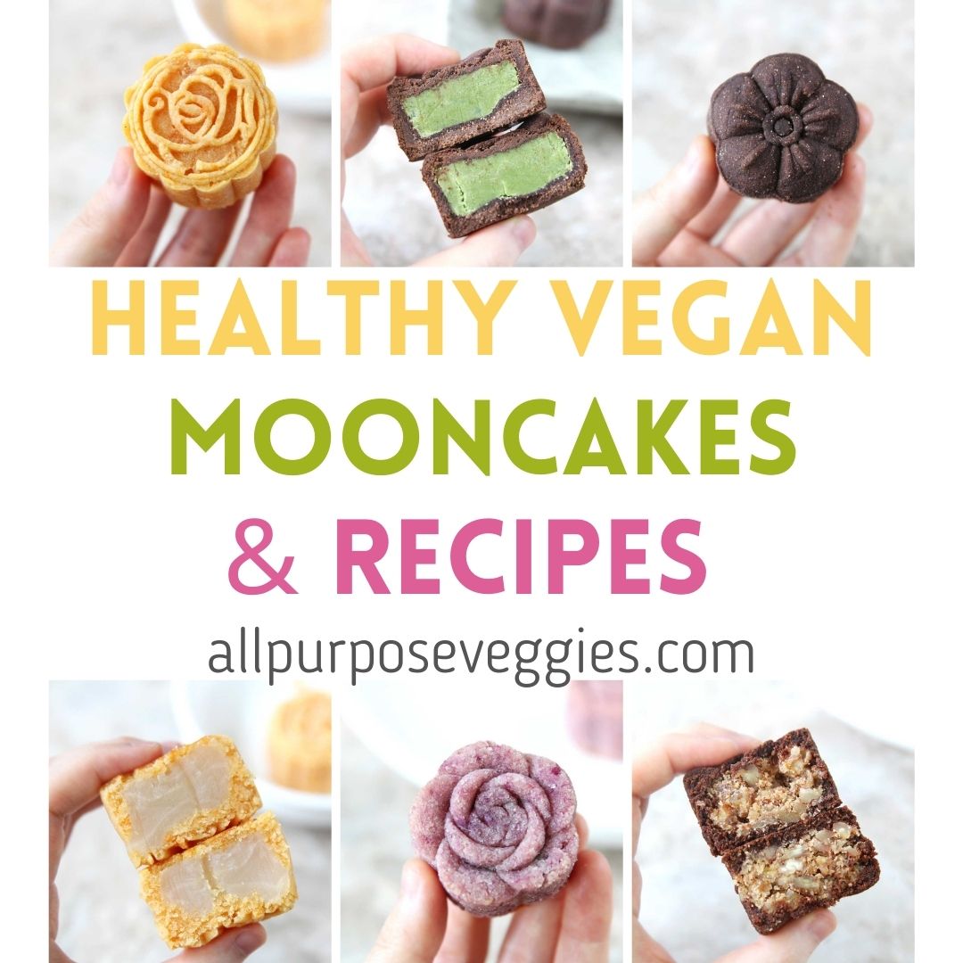 How to Make Healthier Mooncakes (Gluten-Free & Vegan with Variations) - cashew butter mooncakes