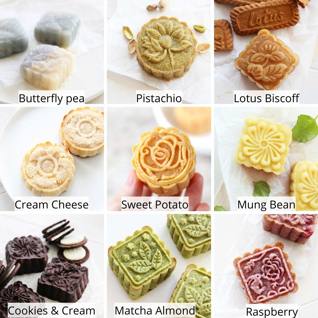 20+ Unique Mooncake Flavor Varieties & Recipes to Make on Chinese Mid-Autumn Festival - mooncake flavor