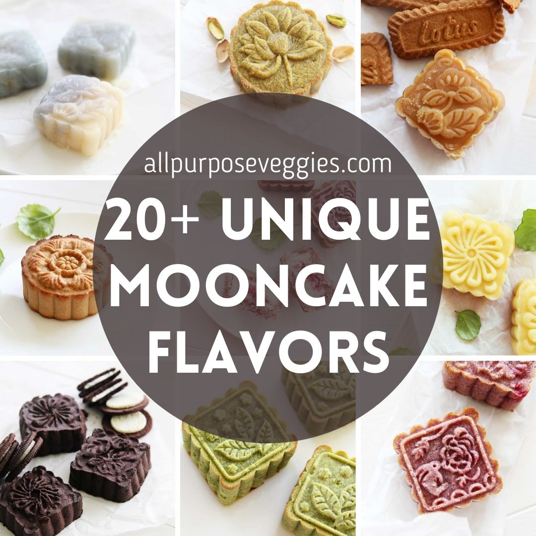 20+ Unique Mooncake Flavor Varieties & Recipes to Make on Chinese Mid-Autumn Festival - Pecan Pie Bars