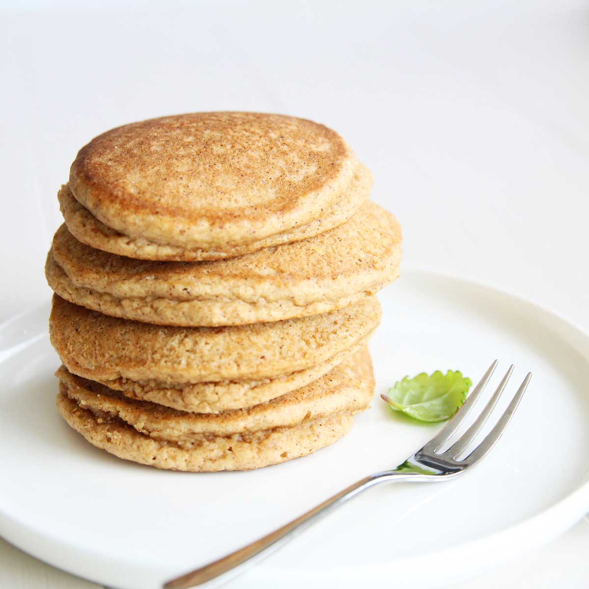 Fluffy Almond Butter Pancakes (Healthy, Gluten-Free Recipe) - Almond Butter Pancakes