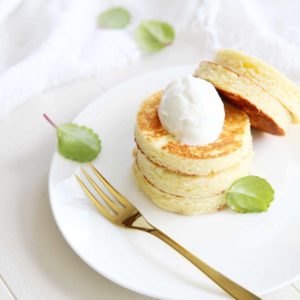 Greek Yogurt Mochi Pancakes