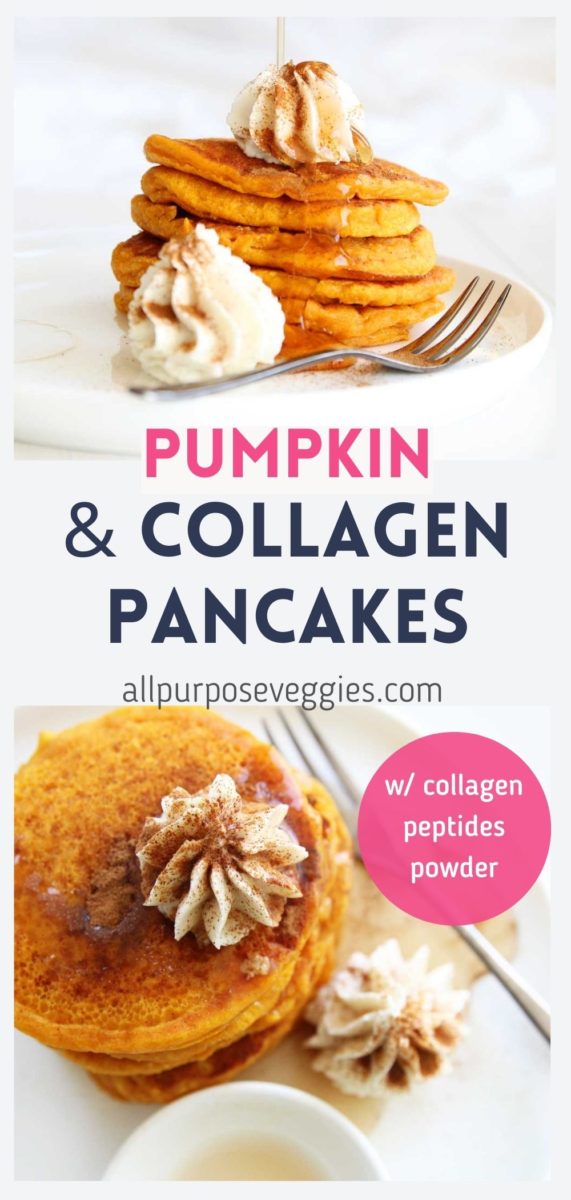 pin image Healthy Collagen Pumpkin Pancakes 