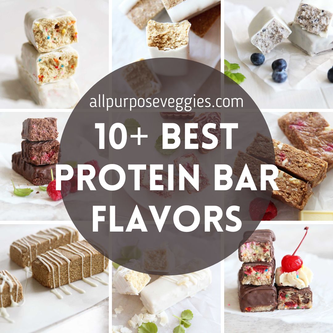 protein bar flavors roundup cover page