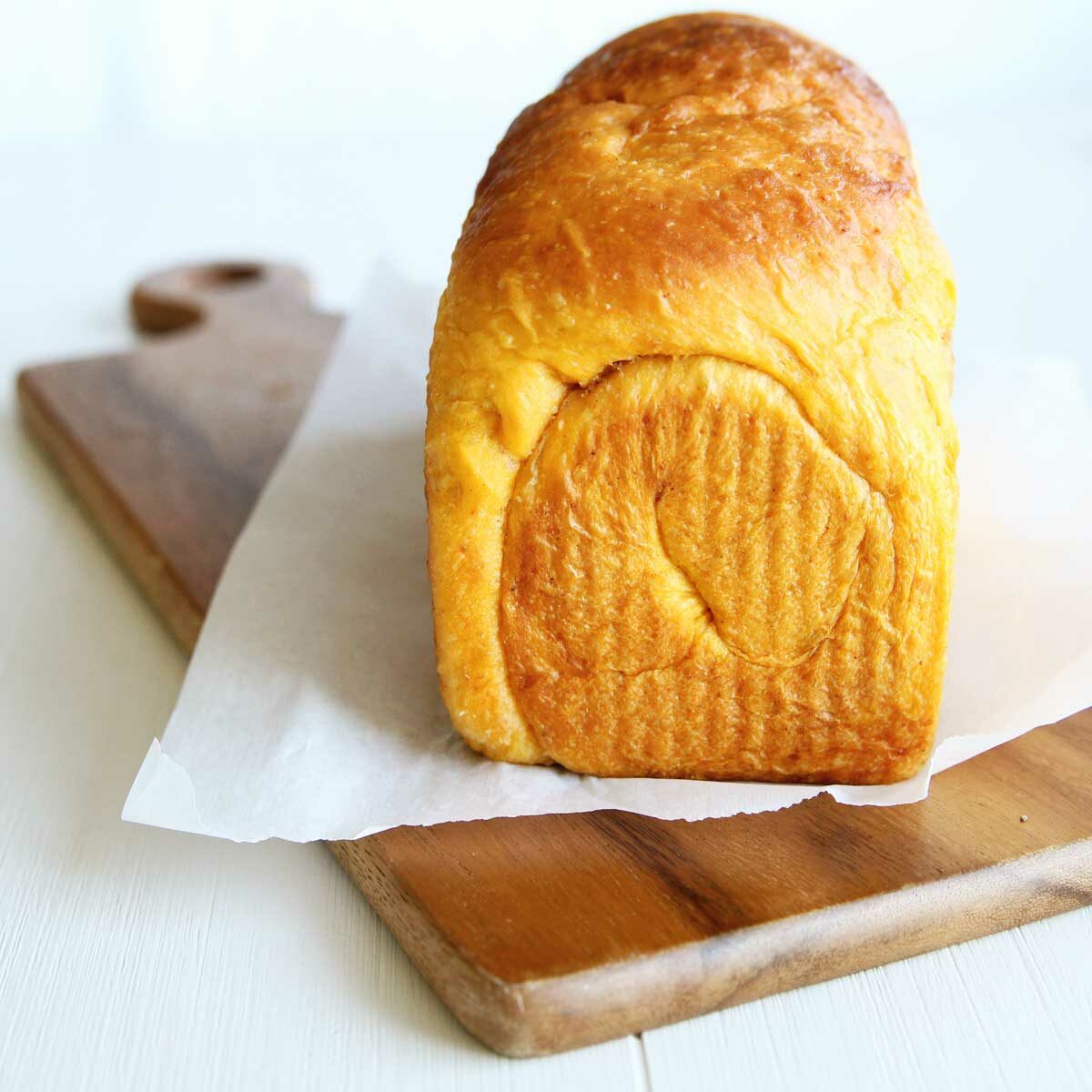 Sweet Potato Yeast Bread Loaf w Almond Raisin Swirls