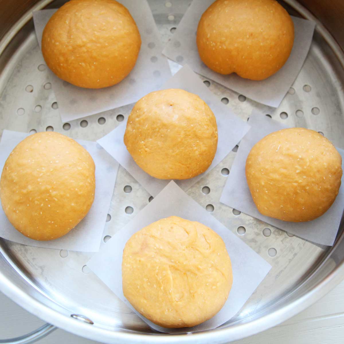 Healthy Sweet Potato Steamed Buns (Easy Vegan Recipe) - Healthy Sweet Potato Steamed Buns