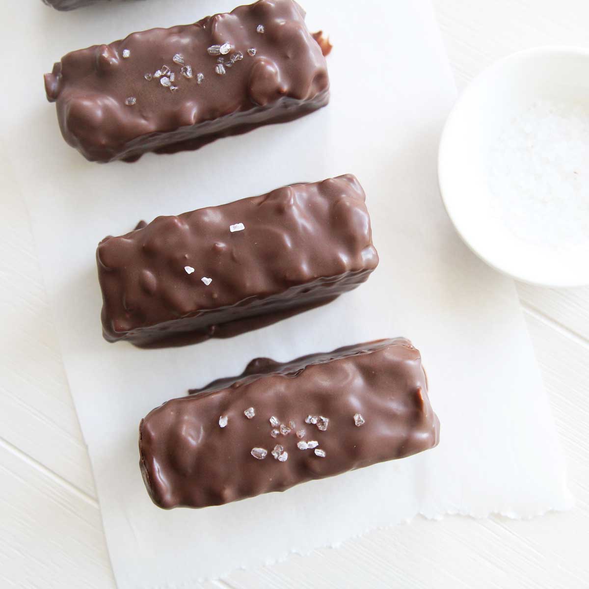 Guilt-Free Keto Snickers Protein Bars made with Collagen Peptides Powder - keto snickers