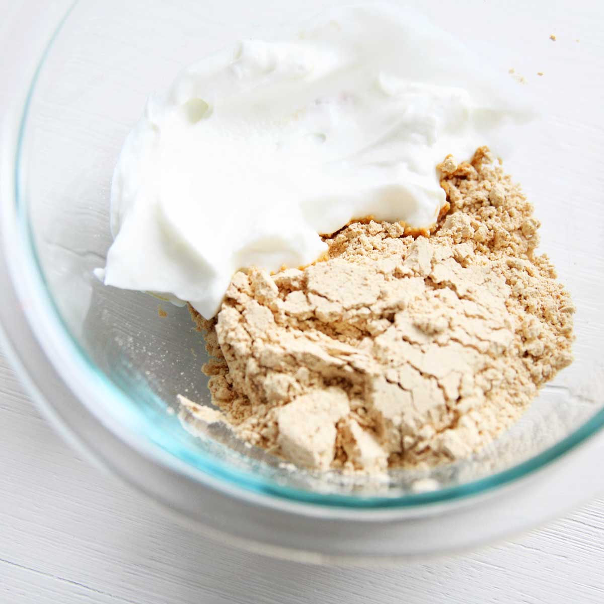 Low Fat PB Powder Yogurt Frosting - PB Powder Yogurt Frosting