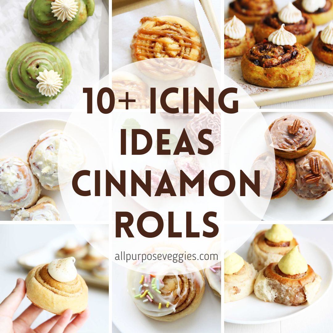 10+ Easy Homemade Cinnamon Roll Icing & Frosting Recipes - Cinnamon Roll Icing