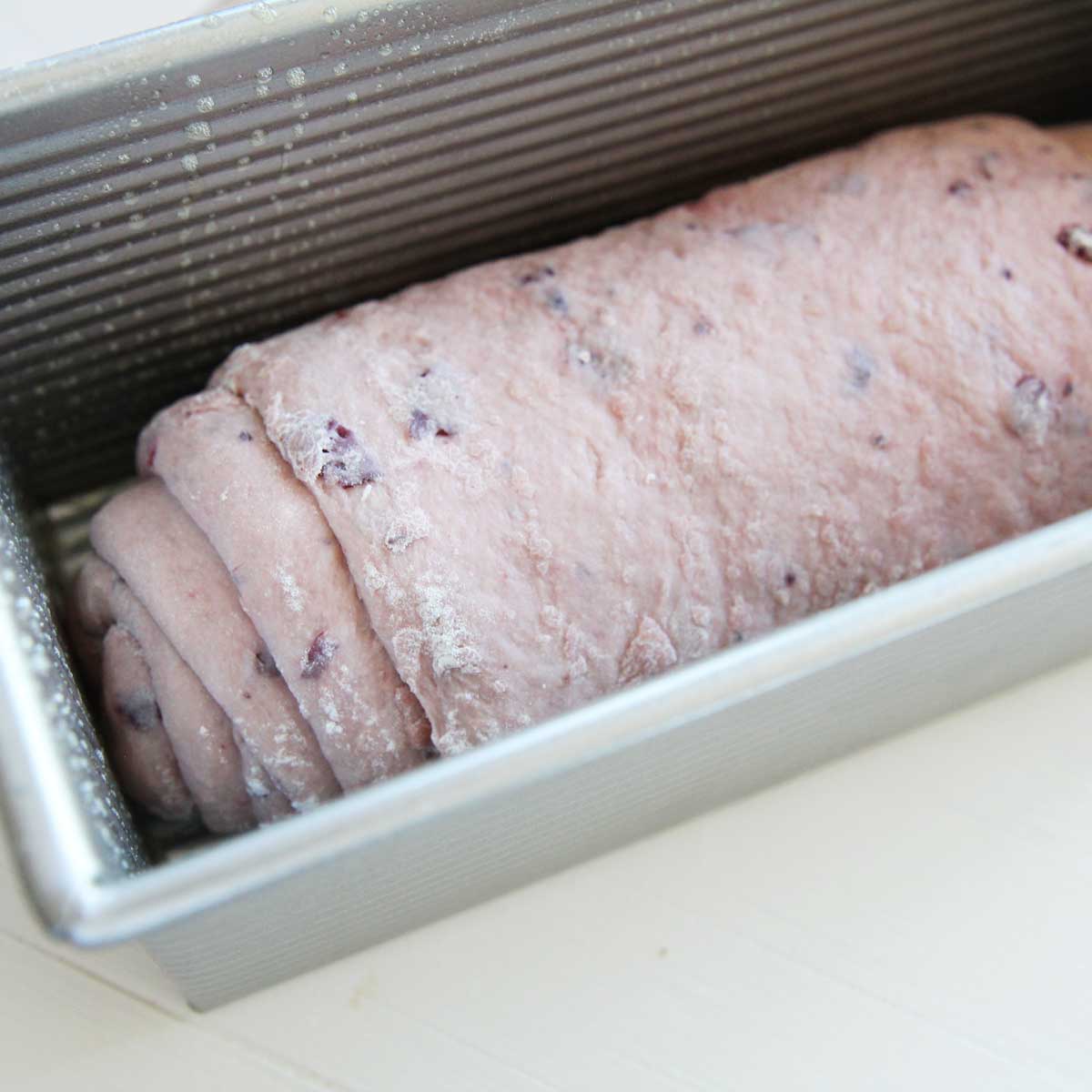 Cranberry Yeast Bread Loaf (An Easy, Vegan Recipe w/ Canned Cranberry Sauce) - cranberry yeast bread