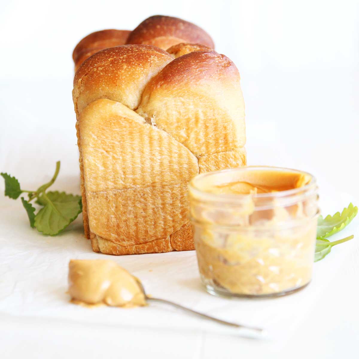 Peanut Butter Yeast Bread (A Healthier Vegan "Brioche" Recipe) - Sweet Potato Swiss Roll Cake