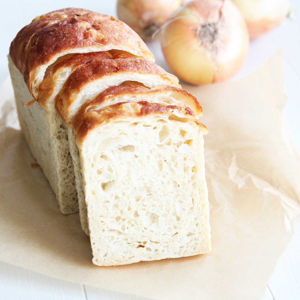 savory onion yeast bread sandwich bread