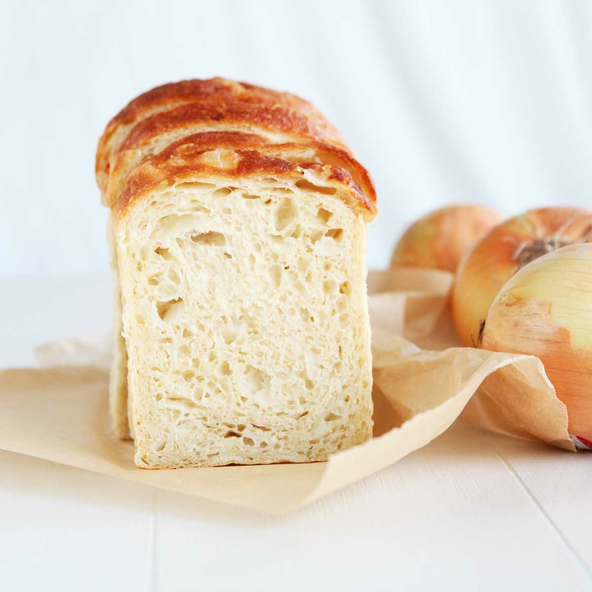 savory onion yeast bread sandwich bread
