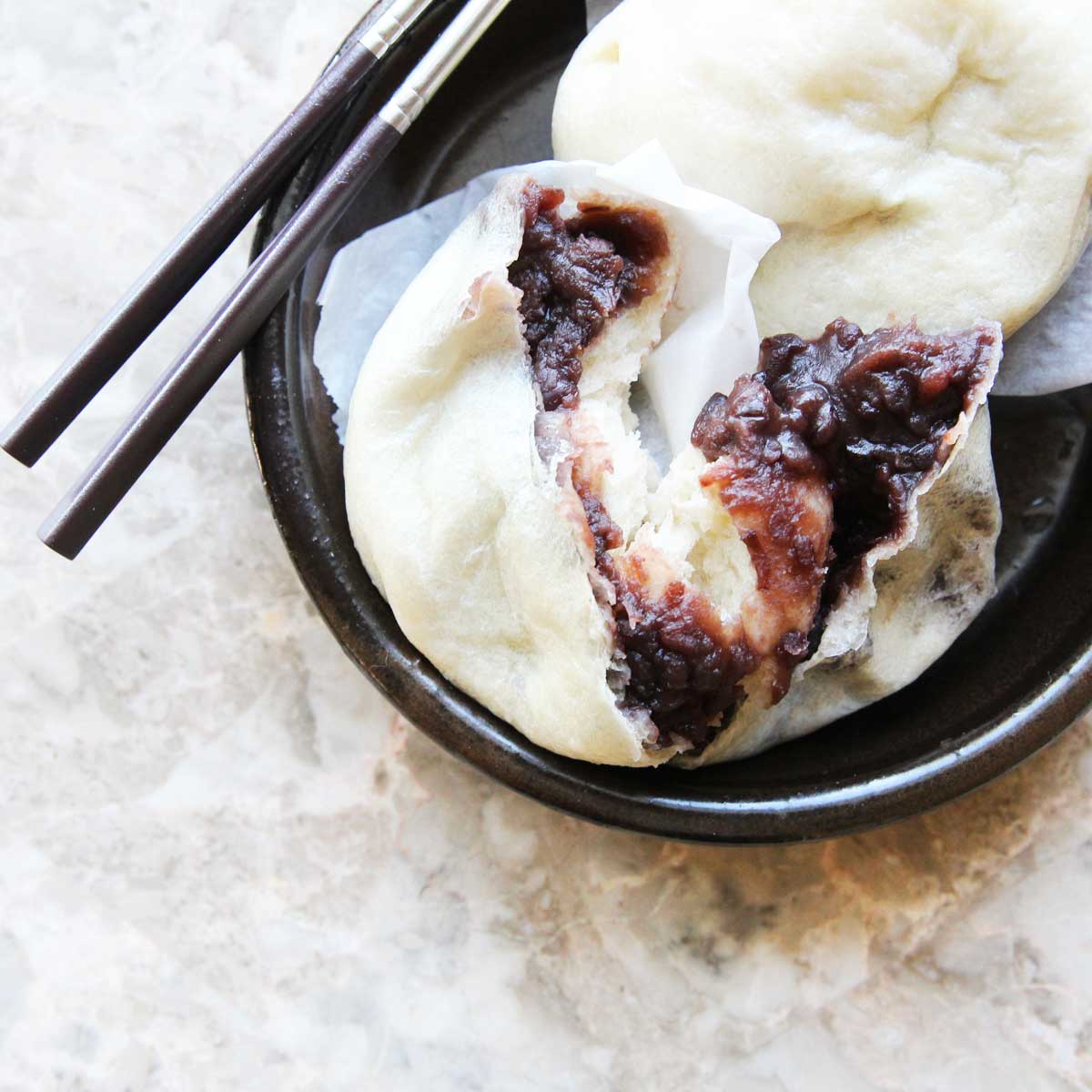 3-Ingredient Vegan Steamed Buns "Mantou" Recipe Made Without Yeast - steamed buns