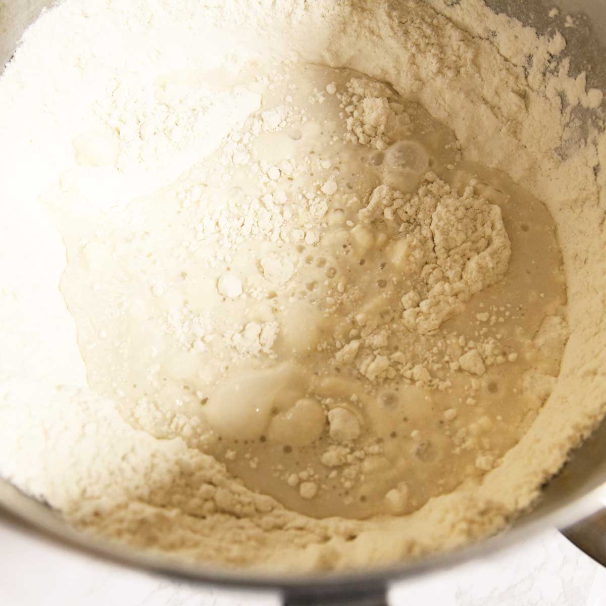 Basic Almond Milk Steamed Buns (Easy Vegan Dough Recipe