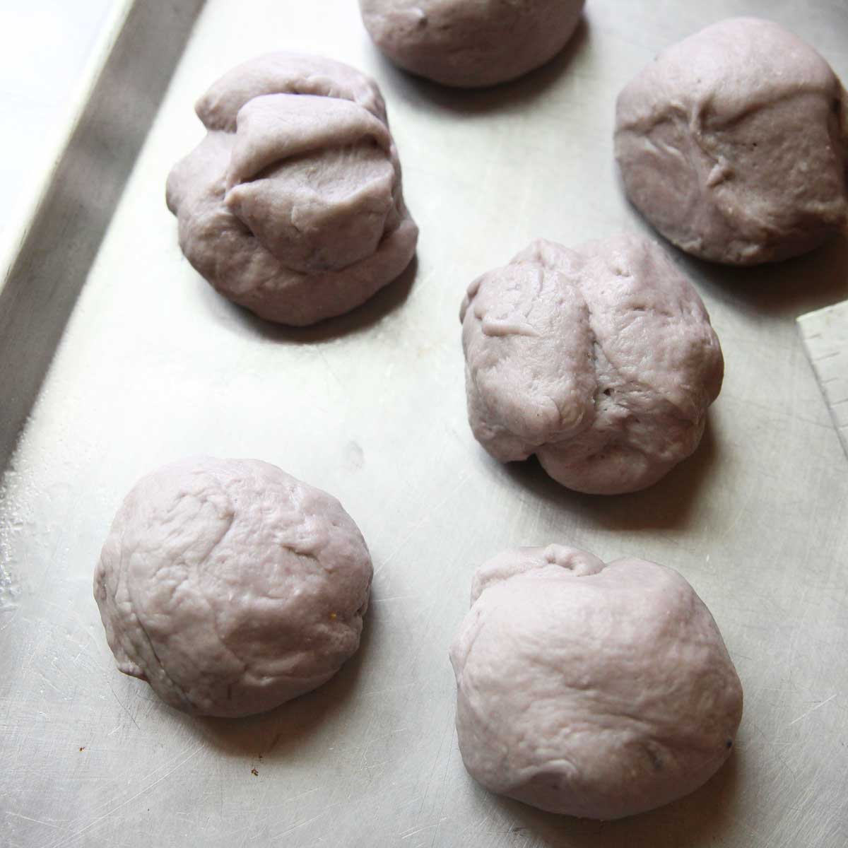 How to Make Purple Sweet Potato Steamed Buns (Healthy Vegan Recipe!) - Purple Sweet Potato Steamed Buns