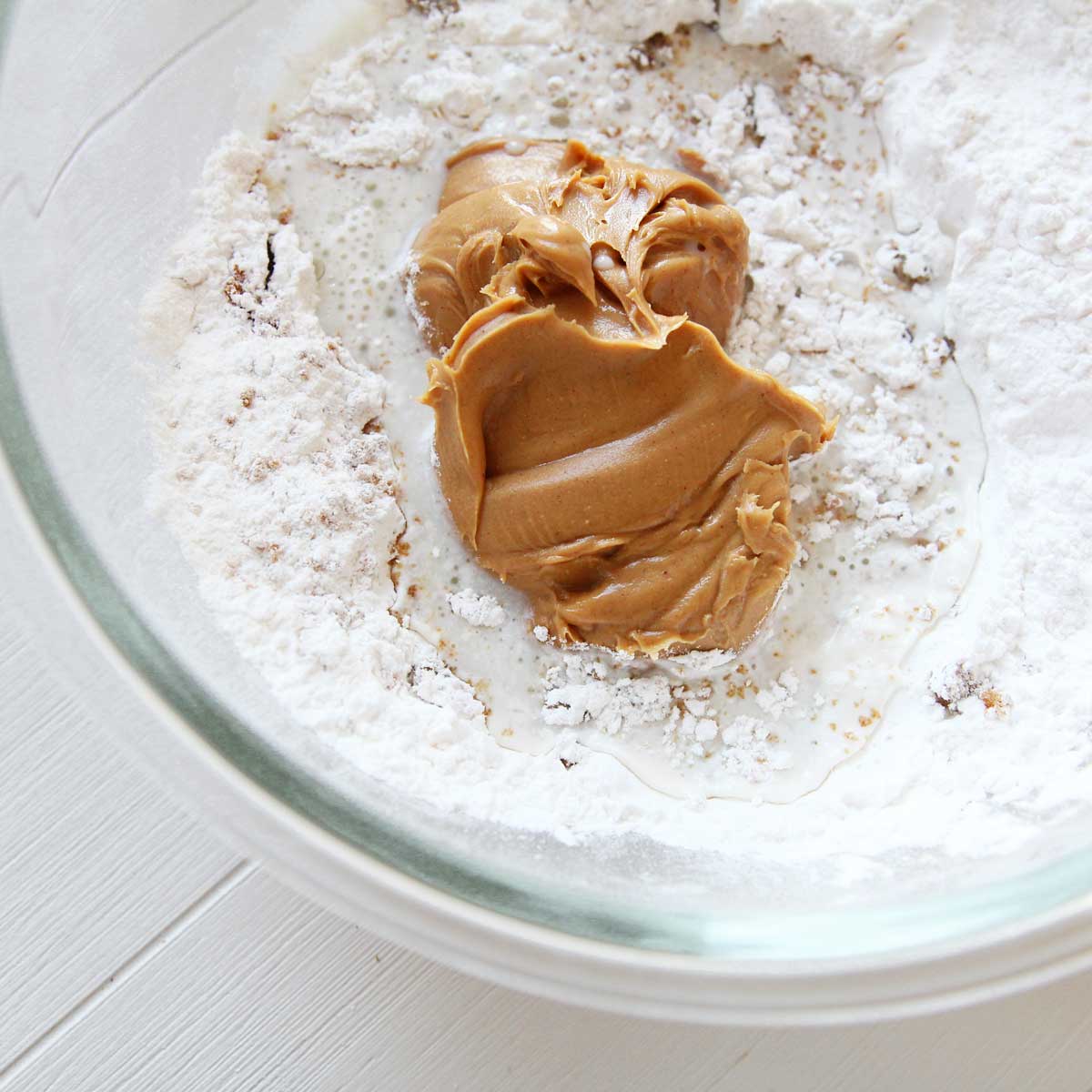 Easy Vegan Steamed Peanut Butter Mochi Cake (Nian Gao) Recipe - Peanut Butter Mochi Cake